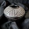 Product shot of Native american black-ware pottery